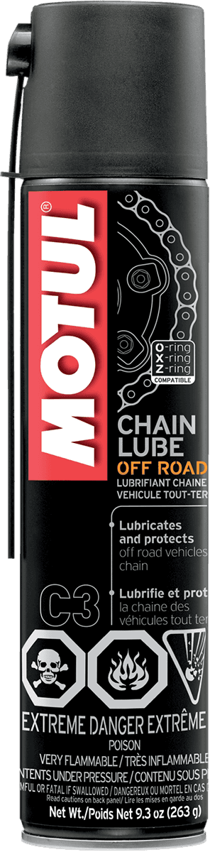 MOTUL 3605-0040 Off-Road Chain Lube - 9.3 oz. net wt. - Aerosol