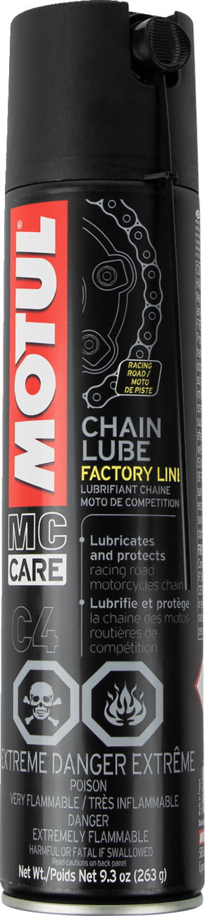 MOTUL 3605-0041 Factory Line Chain Lube - 400ml - Aerosol