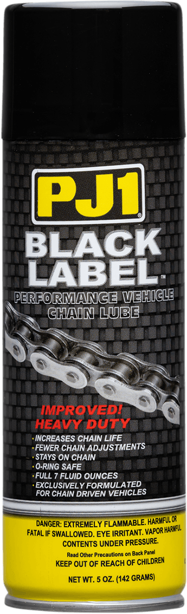 PJ1/VHT 3605-0060 Black Label Chain Lube - 5 oz. net wt. - Aerosol