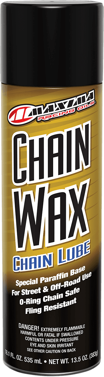 MAXIMA RACING OIL 3605-0066 Chain Wax Lube - 13.5 oz. net wt. - Aerosol