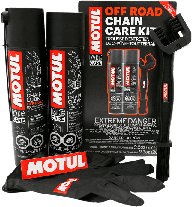 MOTUL 3605-0100 Chain Care Kit - Off-Road - Aerosol — image 1 of 3