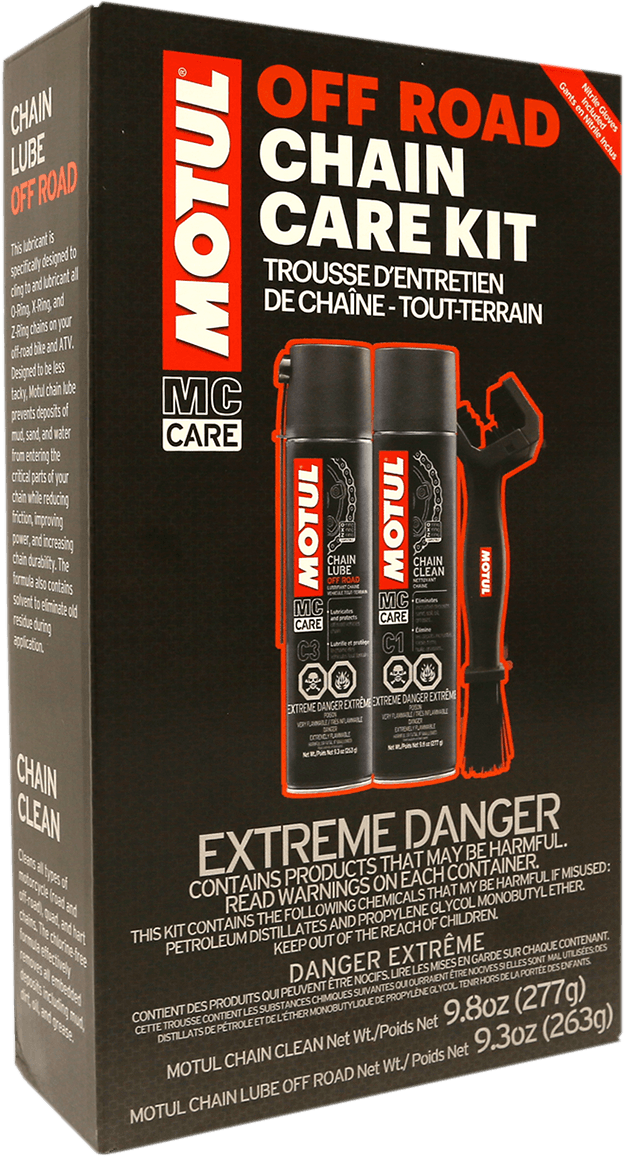MOTUL 3605-0100 Chain Care Kit - Off-Road - Aerosol — image 3 of 3