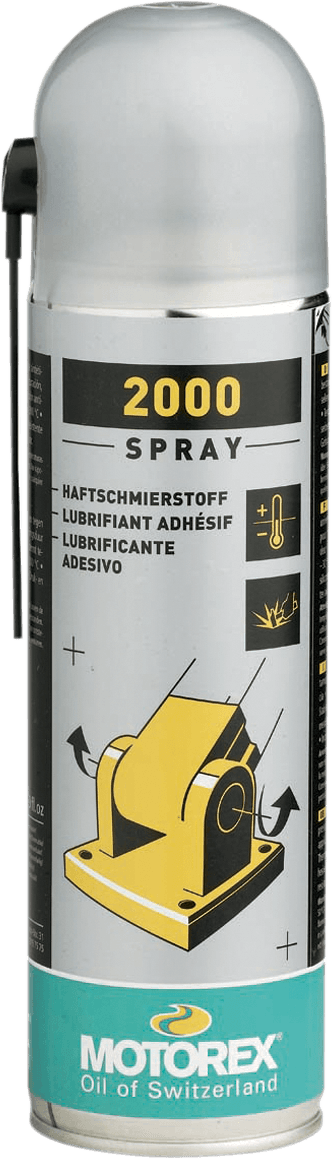 MOTOREX 3607-0003 2000 Synthetic Grease Spray - 500ml - Aerosol