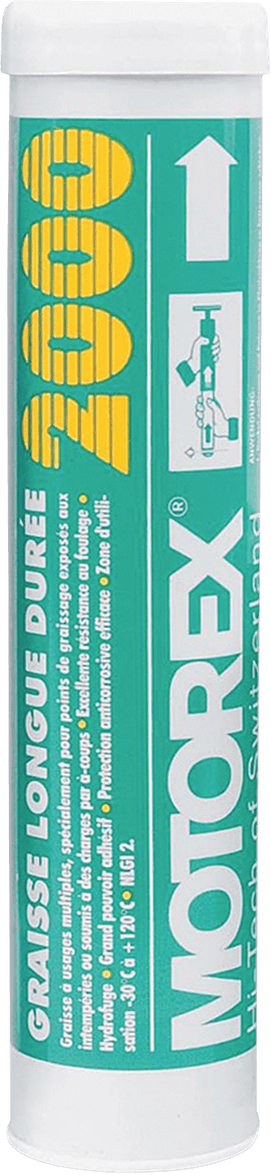 MOTOREX 3607-0004 Longlast 2000 Synthetic Grease - 400 g - Cartridge