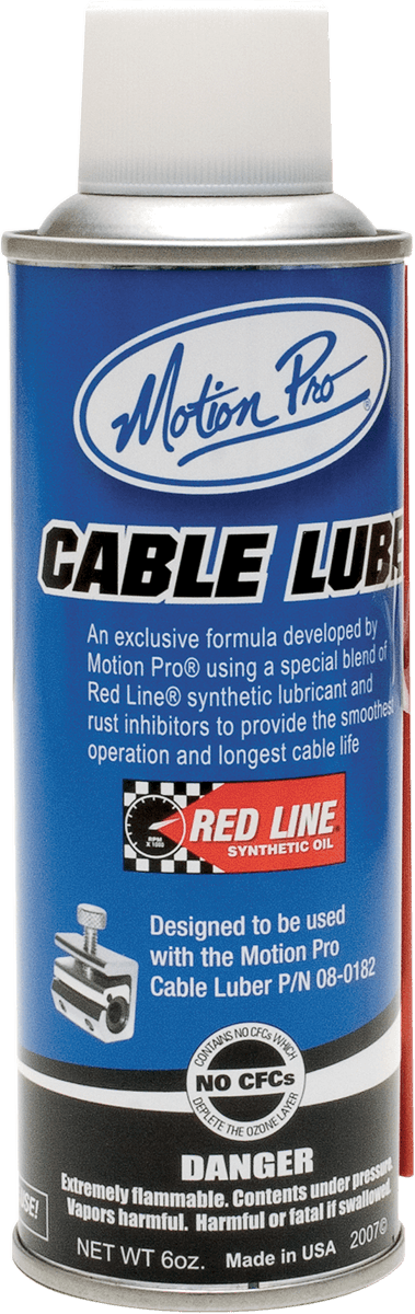 MOTION PRO 3607-0024 Cable Lube - 6 oz. net wt. - Aerosol