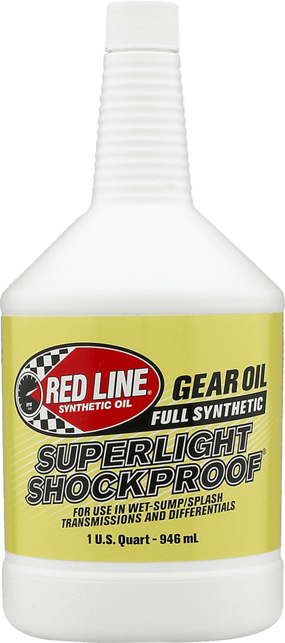 RED LINE SYNTHETIC OIL 3608-0046 Superlight Shockproof® Gear Oil - 1 US quart