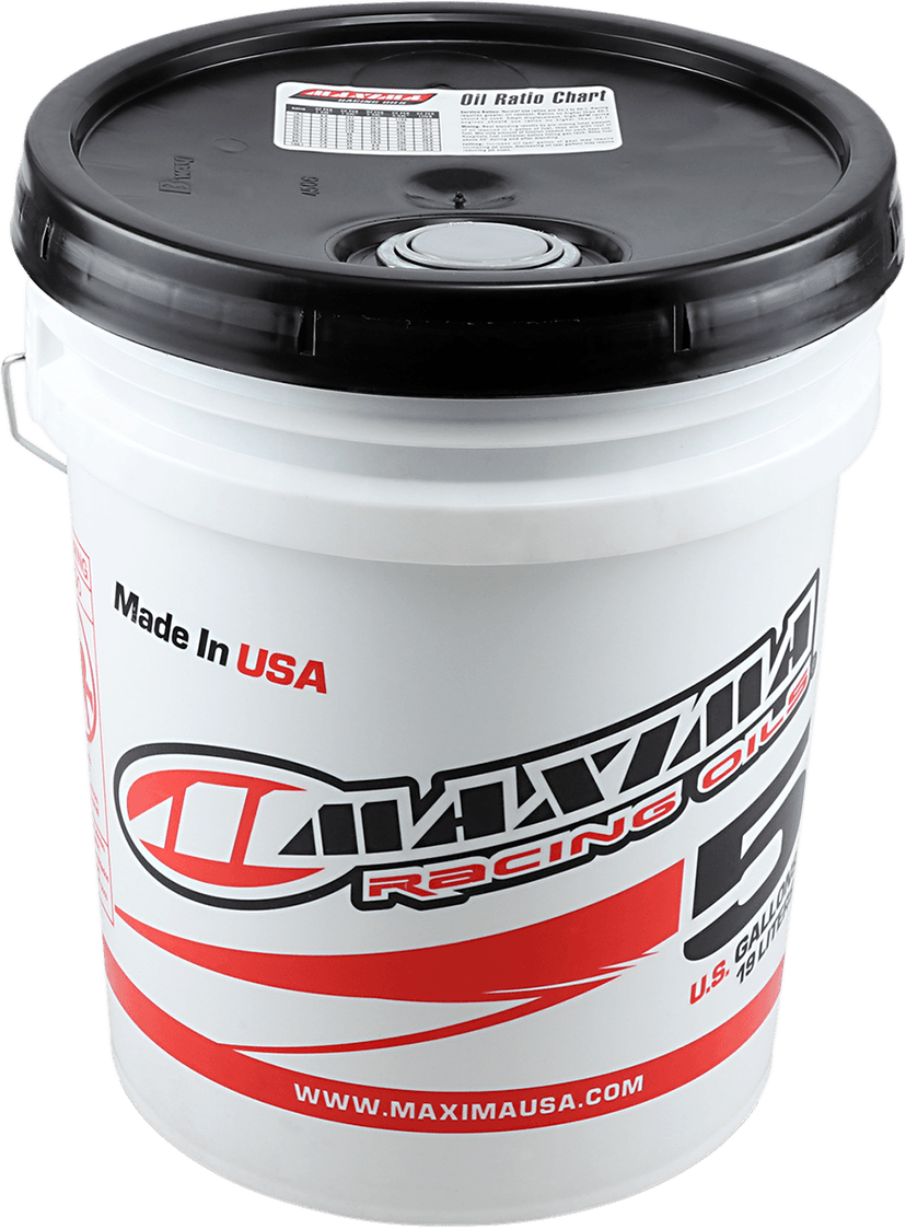 MAXIMA RACING OIL 3609-0026 Racing Fork Fluid - 5W - 5 U.S. gal. - Pail