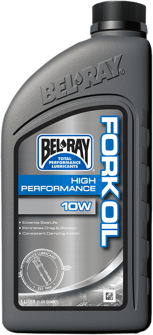 BEL-RAY 3609-0043 High-Performance Fork Oil - 10w - 1L