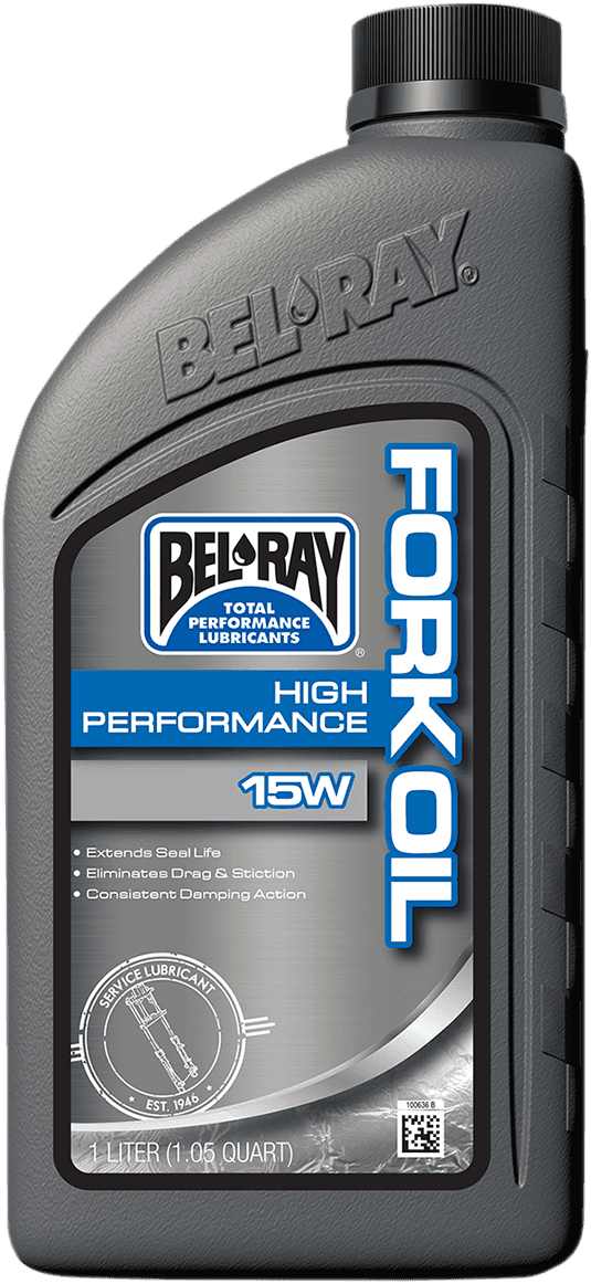 BEL-RAY 3609-0044 High-Performance Fork Oil - 15wt - 1L
