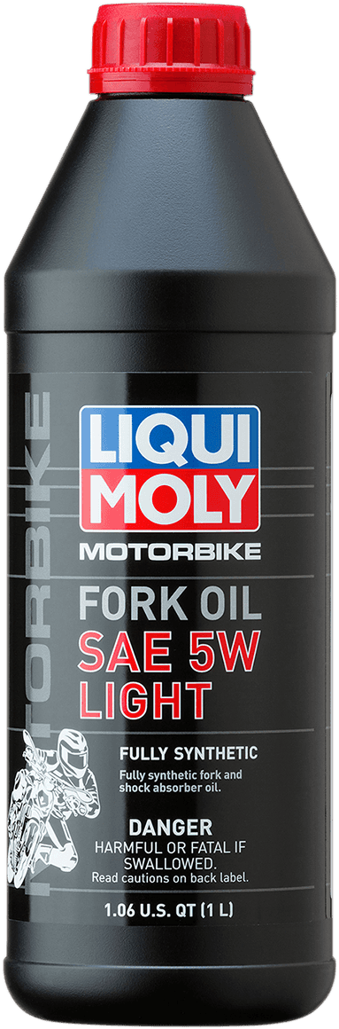 LIQUI MOLY 3609-0130 Light Fork Oil - 5W - 1 Liter