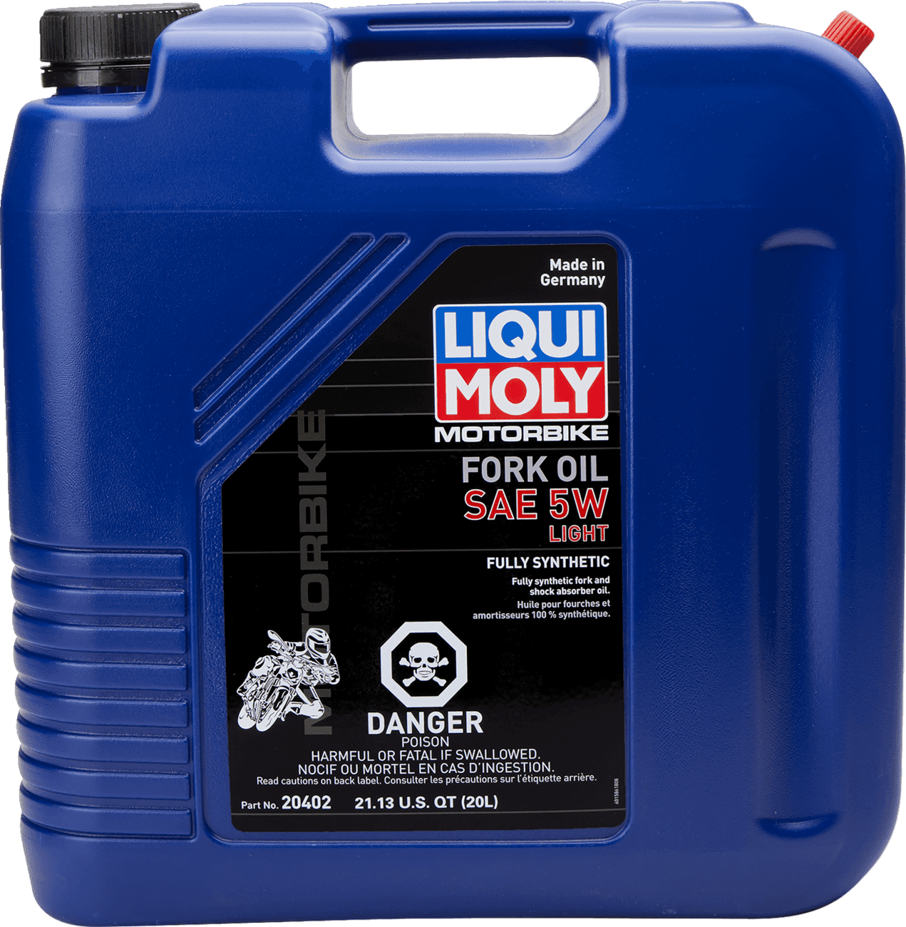 LIQUI MOLY 3609-0131 Light Fork Oil - 5W - 20 Liter