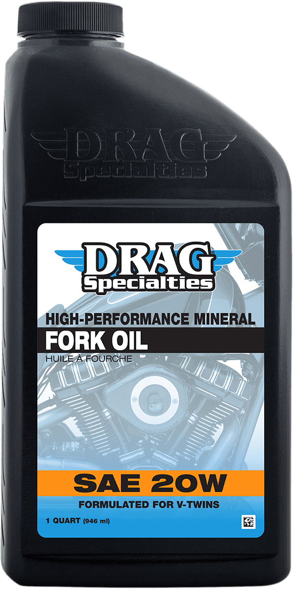 DRAG SPECIALTIES OIL 3609-0140 Fork Oil - 20W, Heavy - 1 U.S. quart