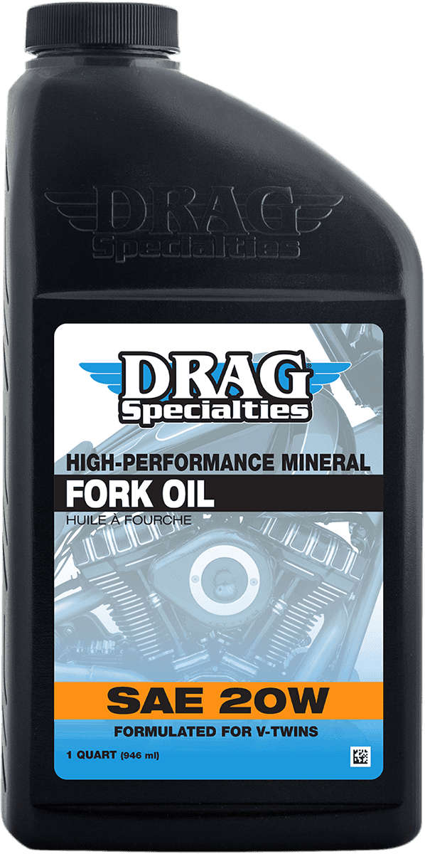 DRAG SPECIALTIES OIL 3609-0140 Fork Oil - 20W, Heavy - 1 U.S. quart