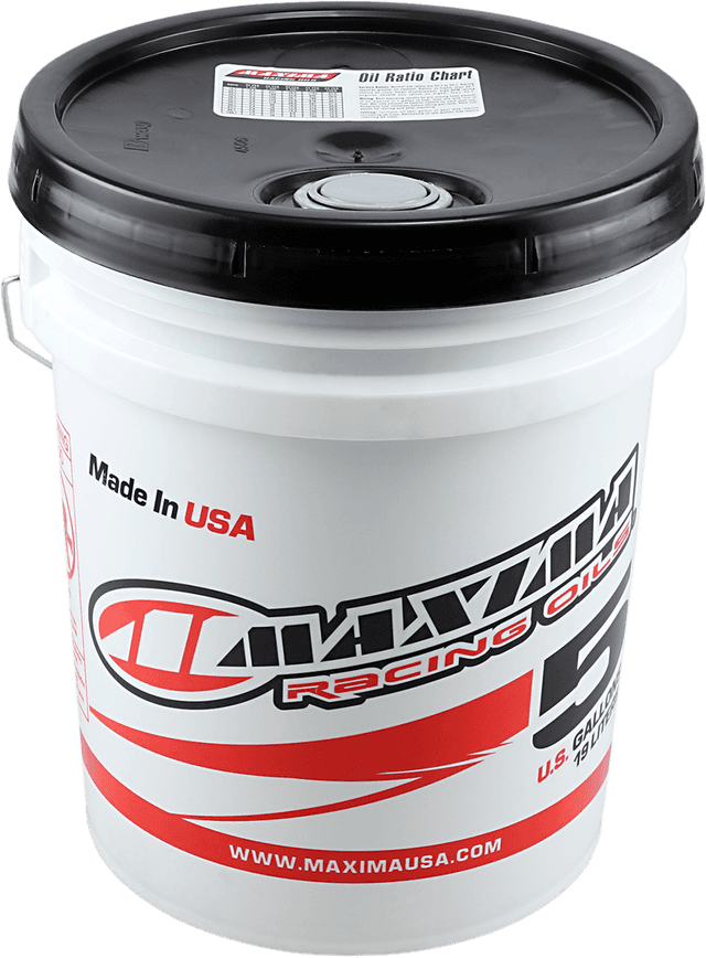 MAXIMA RACING OIL 3609-0143 Racing Fork Fluid - 10wt - 5 U.S. gal. - Pail — image 2 of 2