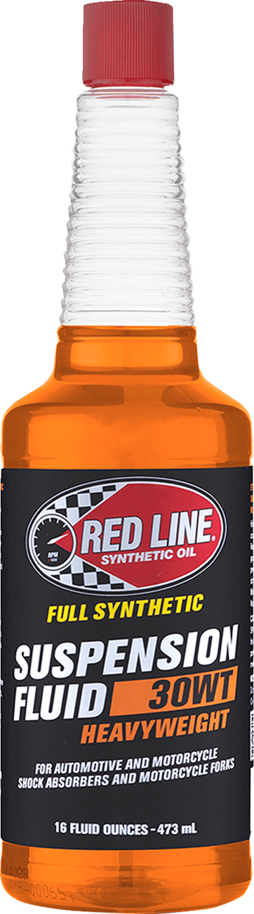 RED LINE SYNTHETIC OIL 3609-0206 Heavyweight Suspension Fluid- 30wt - 16 US fl oz.