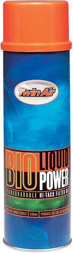 TWIN AIR 3610-0015 Bio Liquid Power Filter Oil - 500ml - Aerosol