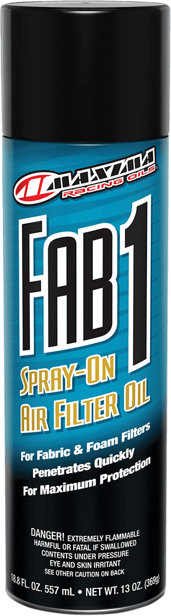 MAXIMA RACING OIL 3610-0061 Fab1 Filter Oil - 13 oz. net wt. - Aerosol