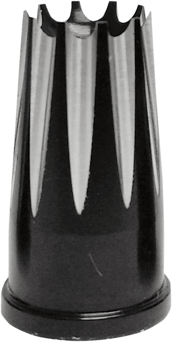 AVON GRIPS 0361-0079 Valve Stem Cap - Excalibur - Black - Anodized