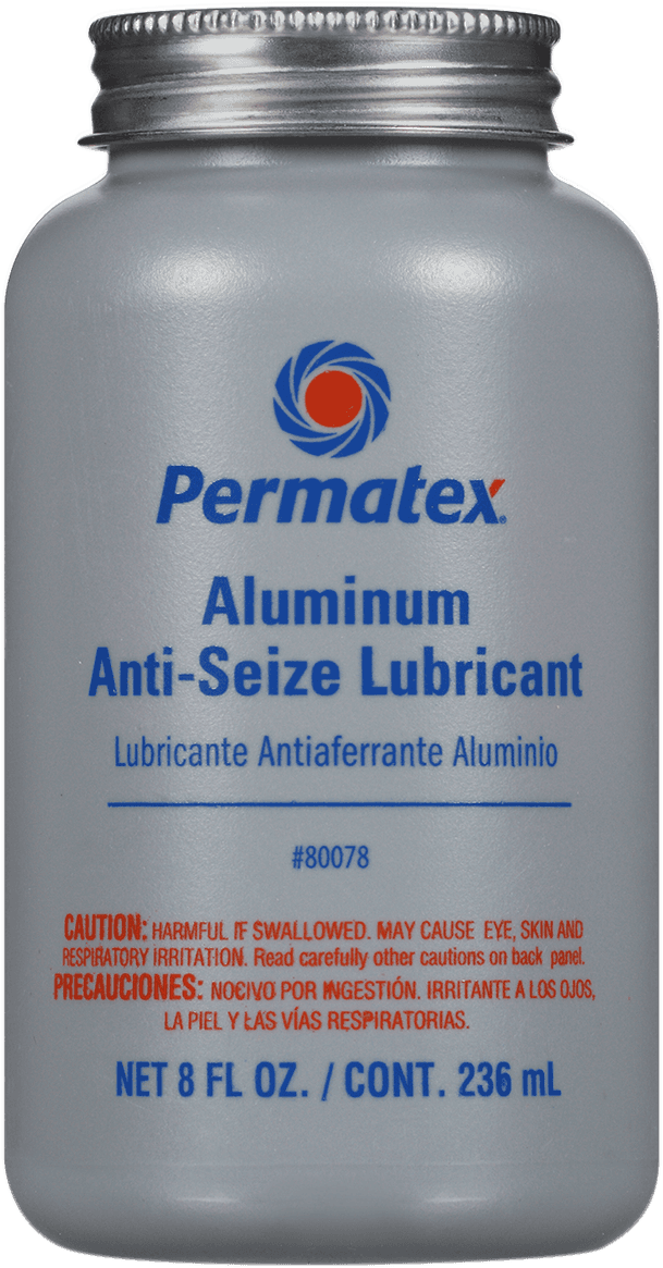 PERMATEX 3701-0004 Anti-Seize with Brush Top - 8 U.S. fl oz.