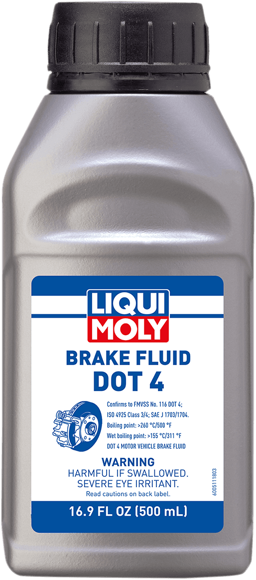 LIQUI MOLY 3703-0054 DOT 4 Brake Fluid - 500 ml
