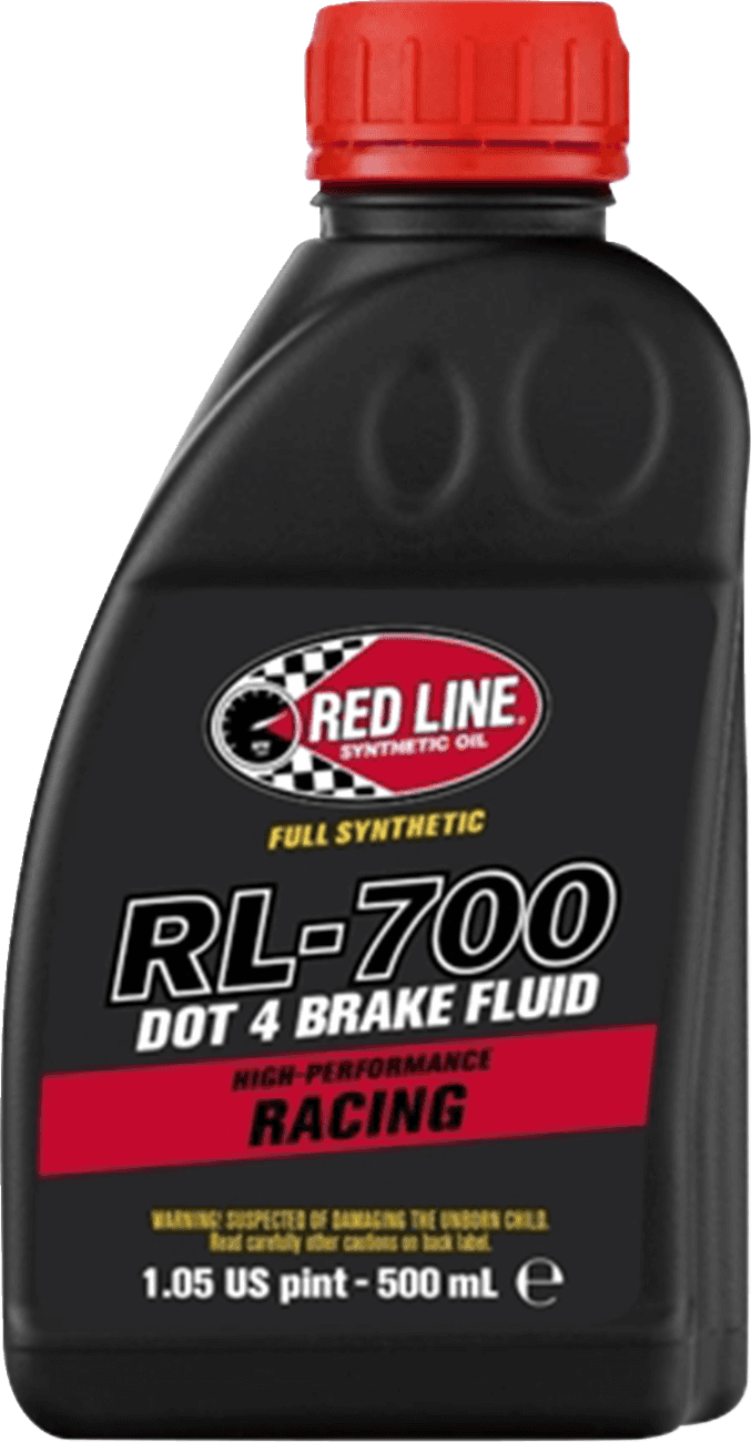 RED LINE SYNTHETIC OIL 3703-0079 DOT 4 Racing Brake Fluid - 500 ml