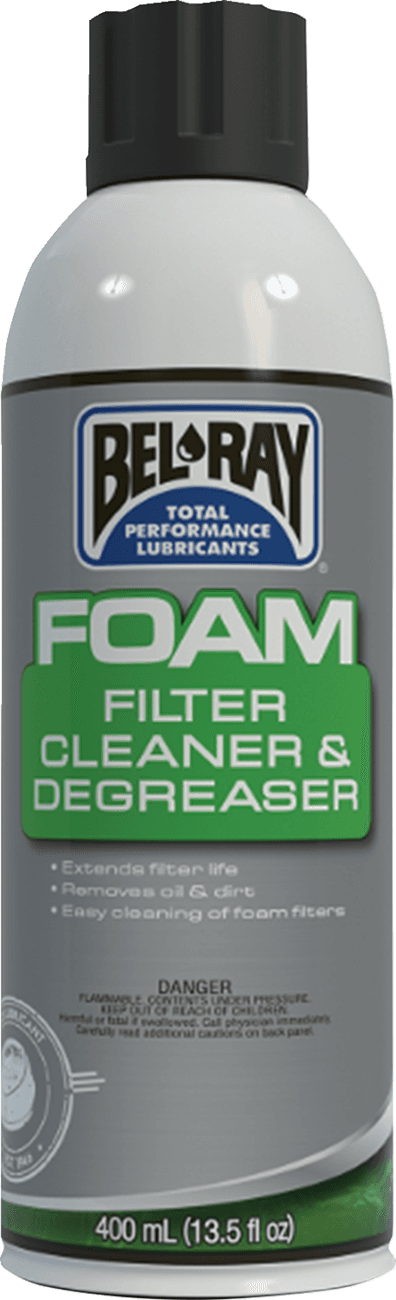 BEL-RAY 3704-0101 Foam Filter Cleaner - 13.5 U.S. fl oz. - Aerosol