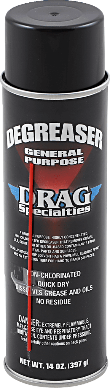DRAG SPECIALTIES 3704-0445 Degreaser - 14 oz. net wt. - Aerosol