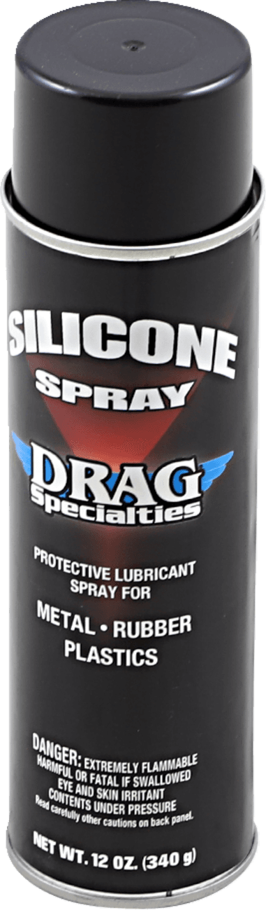 DRAG SPECIALTIES 3706-0110 Silicone Spray - 12 oz net wt. - Aerosol