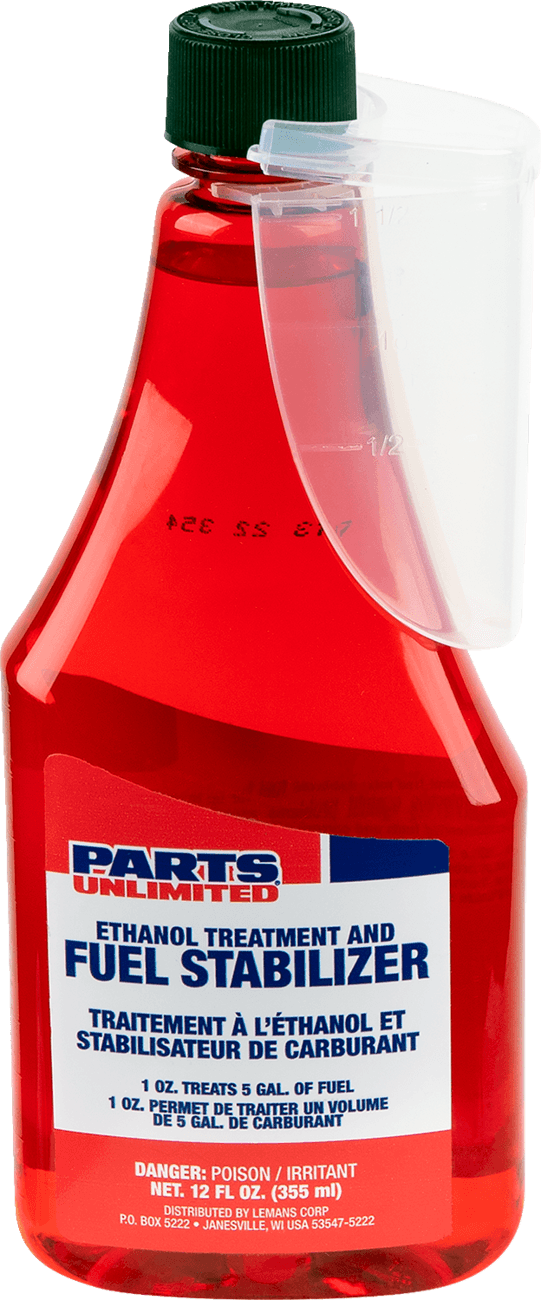 PARTS UNLIMITED 3707-0021 Fuel Treatment and Stabilizer - 12 US fl oz. — image 1 of 2