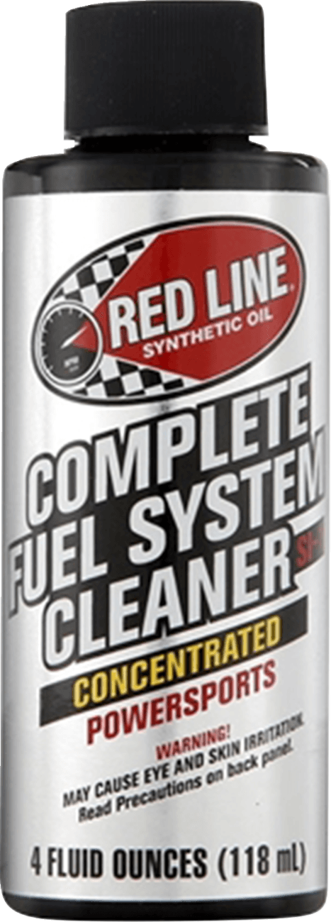 RED LINE SYNTHETIC OIL 3707-0066 Complete Fuel System Cleaner - 4 US fl oz.