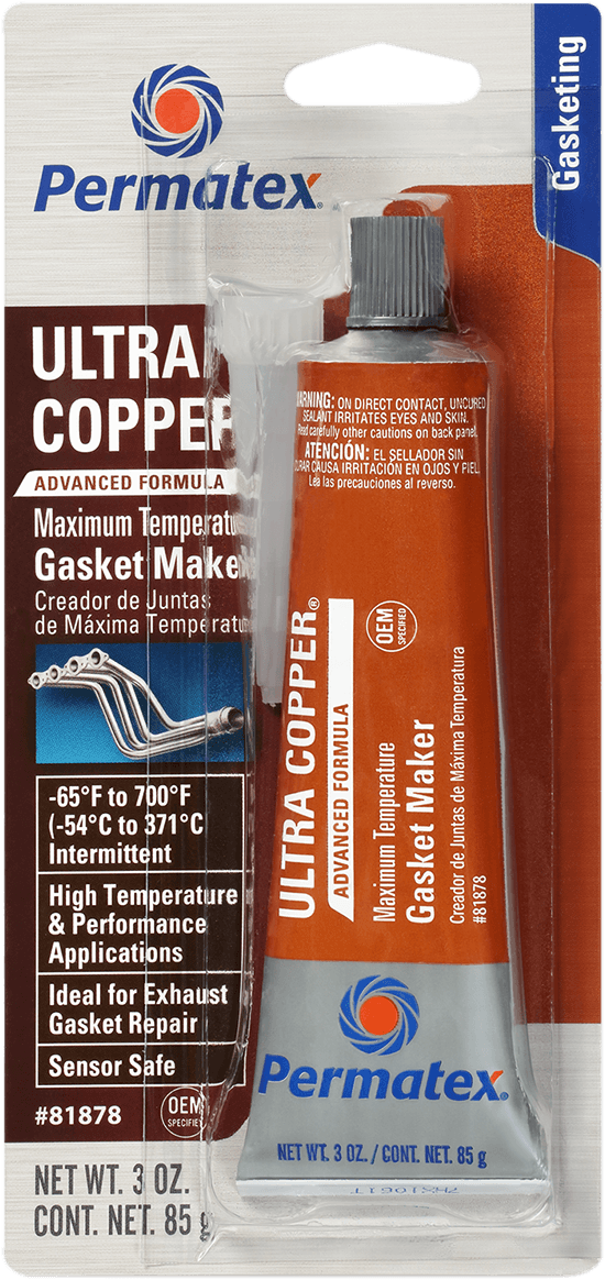 PERMATEX 3710-0006 Silicone Gasket Maker - 3 oz. net wt.