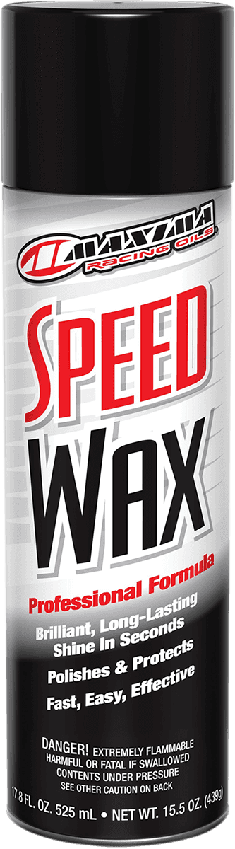 MAXIMA RACING OIL 3716-0003 Speed Wax Detailer - 15.5 oz. net wt. - Aerosol