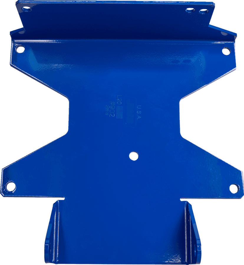 JIMS 3801-0181 Motor Stand - Blue - Twin Cam