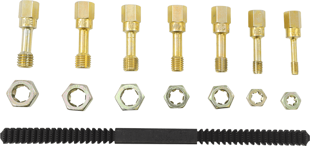 LANG TOOLS 3801-0246 Thread Restorer Kit - Metric - 15-Piece