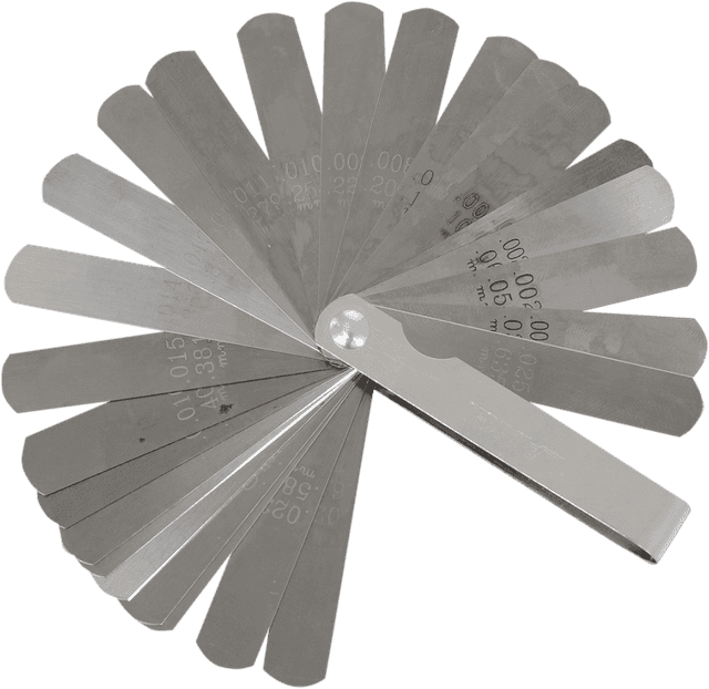 LANG TOOLS 3801-0248 Feeler Gauge - Ignition/General - 26 Blade - Set