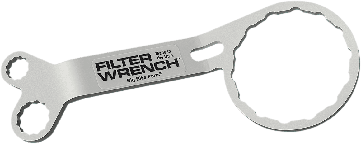 SHOW CHROME 3801-0357 Wrench - Oil Filter - 2-1/2"