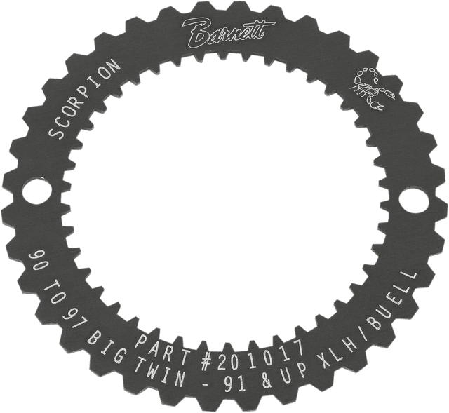 BARNETT 3803-0007 Lock Plate - Clutch Basket - Scorpion - '90-'97 Big Twin/'91+ XLH/Buell