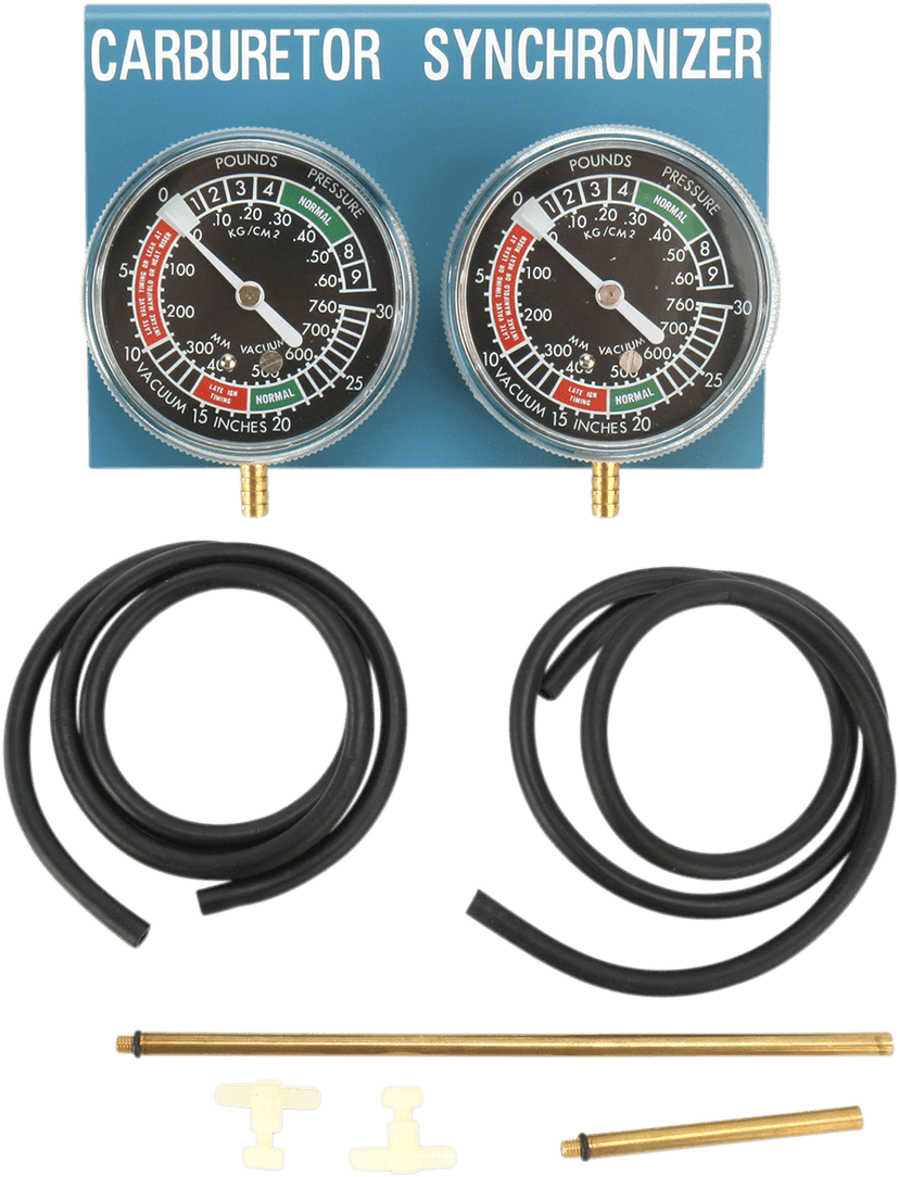 PARTS UNLIMITED 3804-0004 Carburetor Synchronizer - 2-Carburetor - Kit