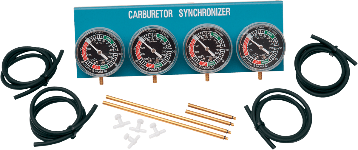 PARTS UNLIMITED 3804-0005 Carburetor Synchronizer - 4-Carburetor - Kit