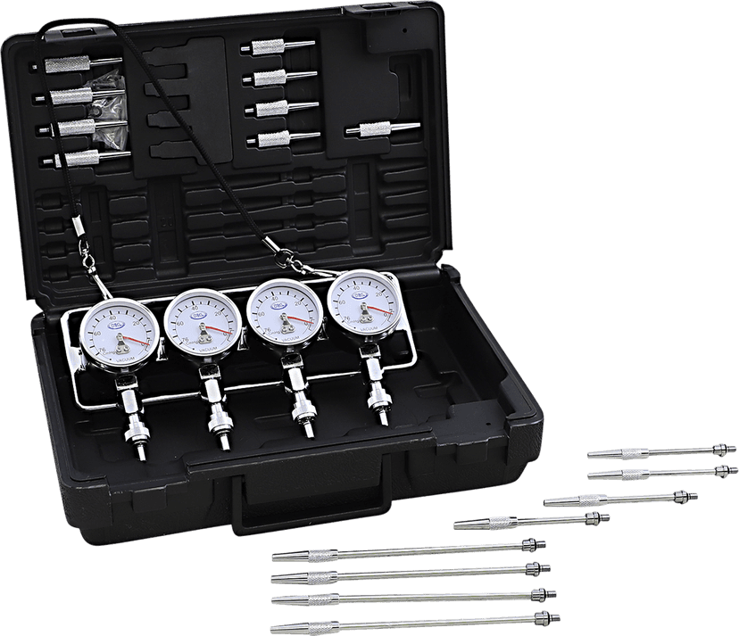 K&L SUPPLY 3804-0026 Vacuum Gauge Set - Fuel Pressure - Deluxe — image 6 of 7
