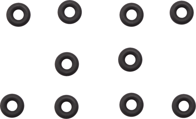 MOTION PRO 3804-0054 Inlet O-Ring - Replacement - For Fuel Injector Cleaner Tool - 10 Pack