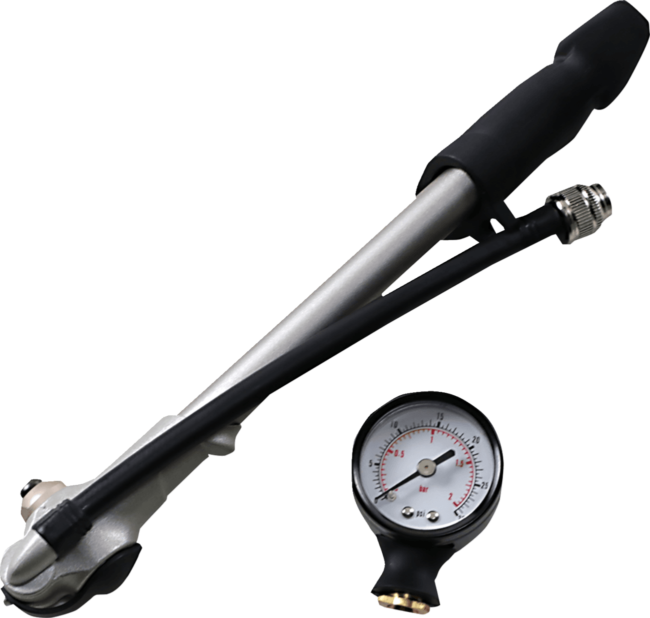 DRAG SPECIALTIES 3805-0082 Air Pump with Gauge - 0-30