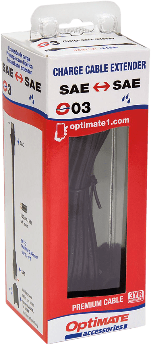 TECMATE 3807-0163 6' Extender - Charger Cable — image 2 of 2
