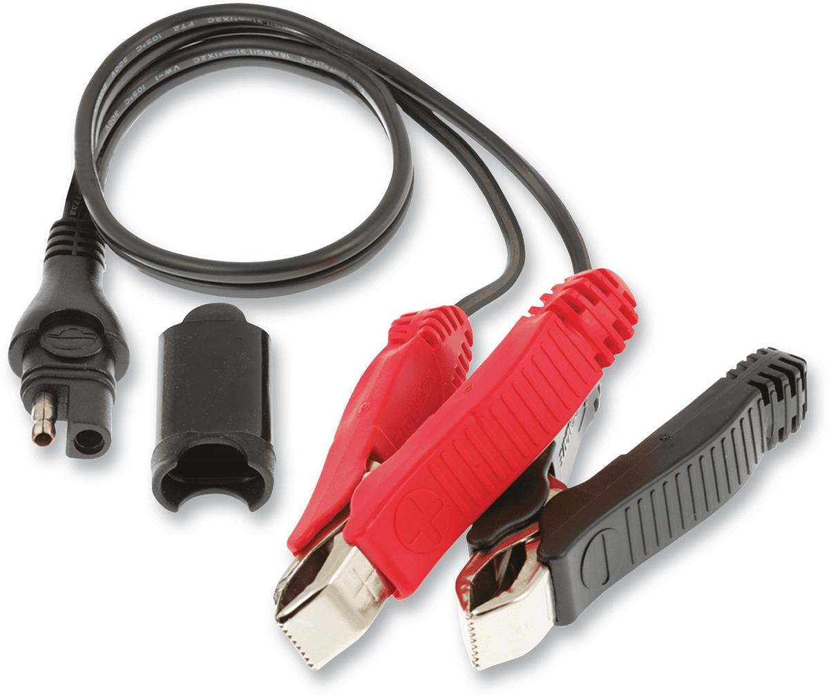 TECMATE 3807-0165 Charger Cord - SAE to Battery Clips