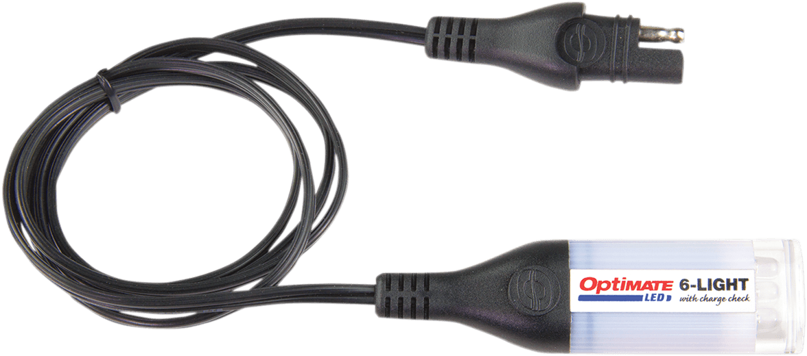 TECMATE 3807-0182 Charge System Tester w/Flashlight - SAE/2 Pin Connector - LED