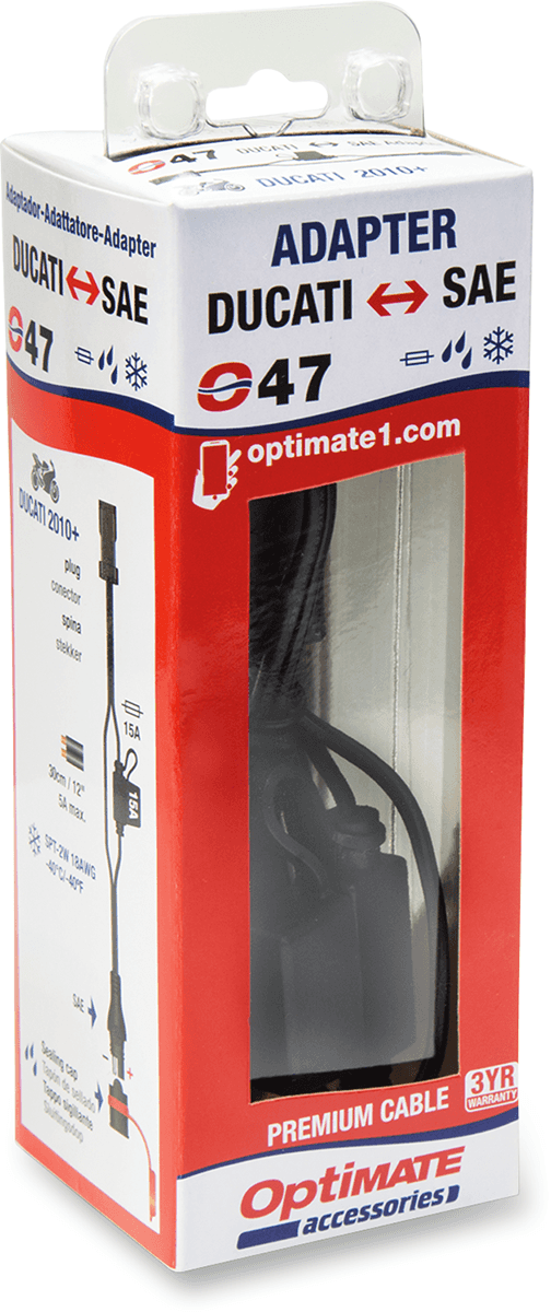 TECMATE 3807-0242 Adapter - Ducati to SAE — image 3 of 3