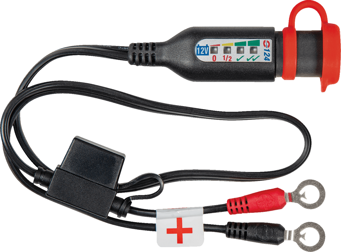 TECMATE 3807-0317 Permanent Power Lead with Battery/Charge Status - 24"