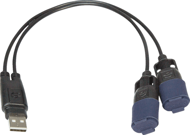 TECMATE 3807-0322 USB Y-Splitter — image 1 of 3