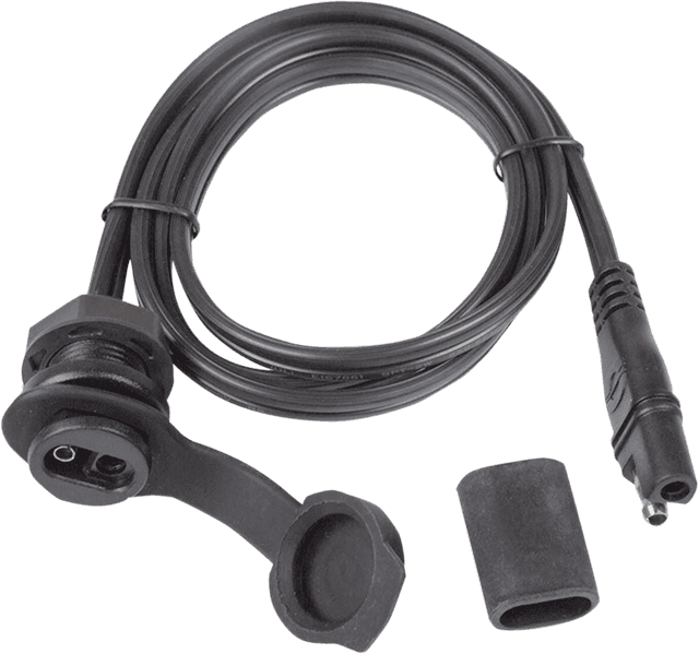 TECMATE 3807-0400 Weatherproof SAE Thin Panel Mount Socket O-40 - Long — image 1 of 2