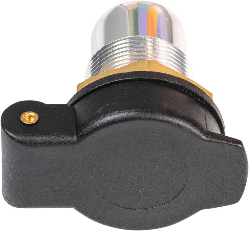 TECMATE 3807-0466 DIN Socket - Panel Mount - Flip Cap — image 4 of 5